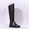 Pedro Anton Violetta Block Heel Stretch - Brown Leather